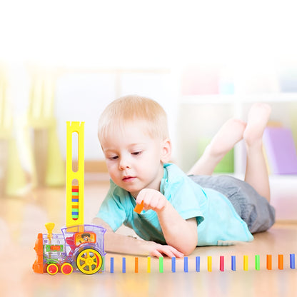 Domino Taşı Dizen Tren Oyuncak