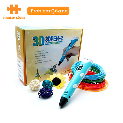 JOYRO 3D CreatePen™ - 3 Boyutlu Kalem İle Tasarla