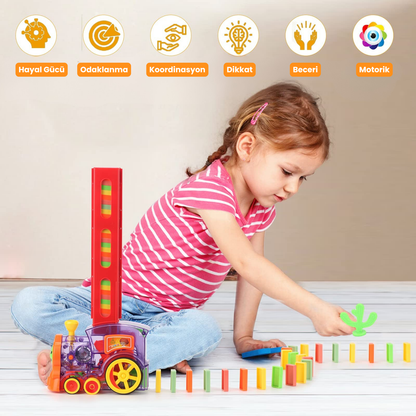 JOYRO DominoTrain™ – Otomatik Eğitici Oyun Seti
