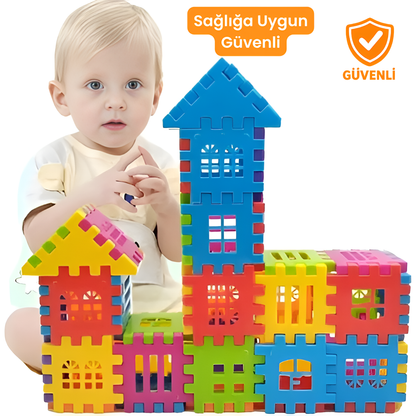 JOYRO CityCraft 3D™ - 128 Parça Eğitici Şehir Kurma ve Tasarım Seti